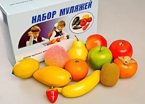 Набор муляжей фруктов - fgospostavki.ru - Смоленск