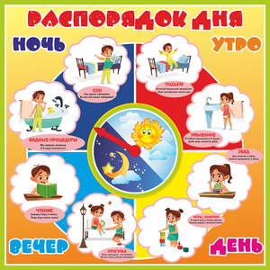 Стенд "Распорядок дня" - fgospostavki.ru - Смоленск