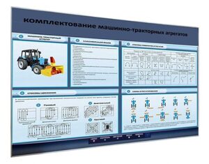 Электрифицированный светодинамический стенд «Комплектование машинно-тракторных агрегатов» - fgospostavki.ru - Смоленск