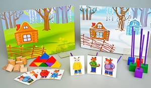 Игровой набор Фребеля "Заюшкина избушка" (серия "Сказочный мир". Выпуск 1) - fgospostavki.ru - Смоленск