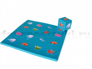 Игровой мат "Море" с кубиком - fgospostavki.ru - Смоленск