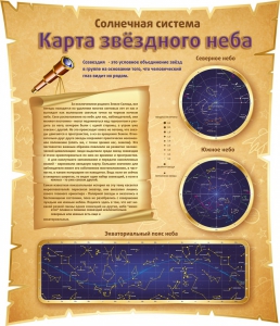 Стенд "Карта звездного неба" - fgospostavki.ru - Смоленск