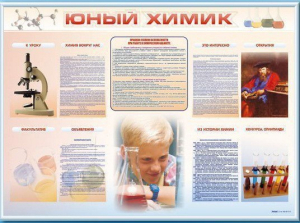 Стенд-уголок "Юный химик" - fgospostavki.ru - Смоленск