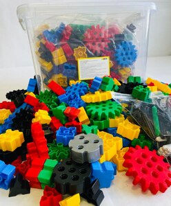 Конструктор Шестеренки (STEM Junior) 300 деталей  - fgospostavki.ru - Смоленск