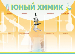 Стенд "Юный химик" Вариант 1 - fgospostavki.ru - Смоленск
