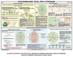Плакат "Рассеивание пуль при стрельбе" - fgospostavki.ru - Смоленск