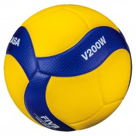 Мяч волейбольный Mikasa V200W (размер 5, синтетическая кожа, профессиональный) - fgospostavki.ru - Смоленск