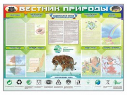 Стенд-уголок "Вестник природы" Вариант 1 - fgospostavki.ru - Смоленск