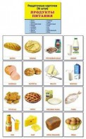 Раздаточные карточки "Продукты питания" - fgospostavki.ru - Смоленск