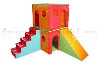 Домик игровой двухэтажный (комплект) - fgospostavki.ru - Смоленск