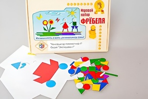 Игровой набор Фребеля "Конструктор плоскостной-1" (Серия "Эксперимент") - fgospostavki.ru - Смоленск