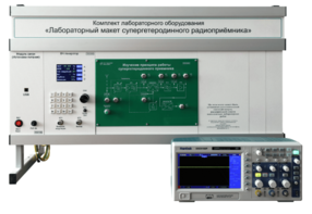 Комплект лабораторного оборудования «Лабораторный макет супергетеродинного радиоприёмника»  - fgospostavki.ru - Смоленск