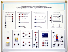 Типовой комплект учебного оборудования «Электробезопасность в установках до 1000 В»  - fgospostavki.ru - Смоленск