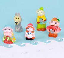 Набор резиновых игрушек «Красная шапочка» - fgospostavki.ru - Смоленск