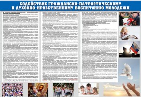 Стенд "Содействие гражданско-патриотическому и духовно-нравственному воспитанию молодежи" - fgospostavki.ru - Смоленск