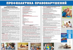 Стенд "Профилактика правонарушений" - fgospostavki.ru - Смоленск