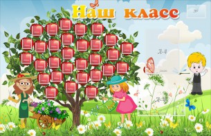 Стенд "Наш класс" Вариант 3 - fgospostavki.ru - Смоленск