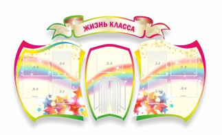 Стенд "Жизнь класса" Вариант 3 - fgospostavki.ru - Смоленск