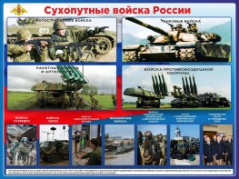 Стенд "Сухопутные войска России" - fgospostavki.ru - Смоленск