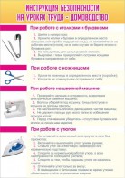 Стенд "Инструкция безопасности на уроках труда №1" - fgospostavki.ru - Смоленск