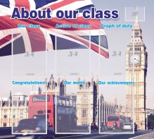 Стенд "About our class" - fgospostavki.ru - Смоленск