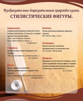Стенд "Стилистические фигуры" Вариант 2 - fgospostavki.ru - Смоленск