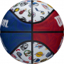 Мяч баскетбольный Wilson NBA All Team (размер 7, резина, тренировочный) - fgospostavki.ru - Смоленск